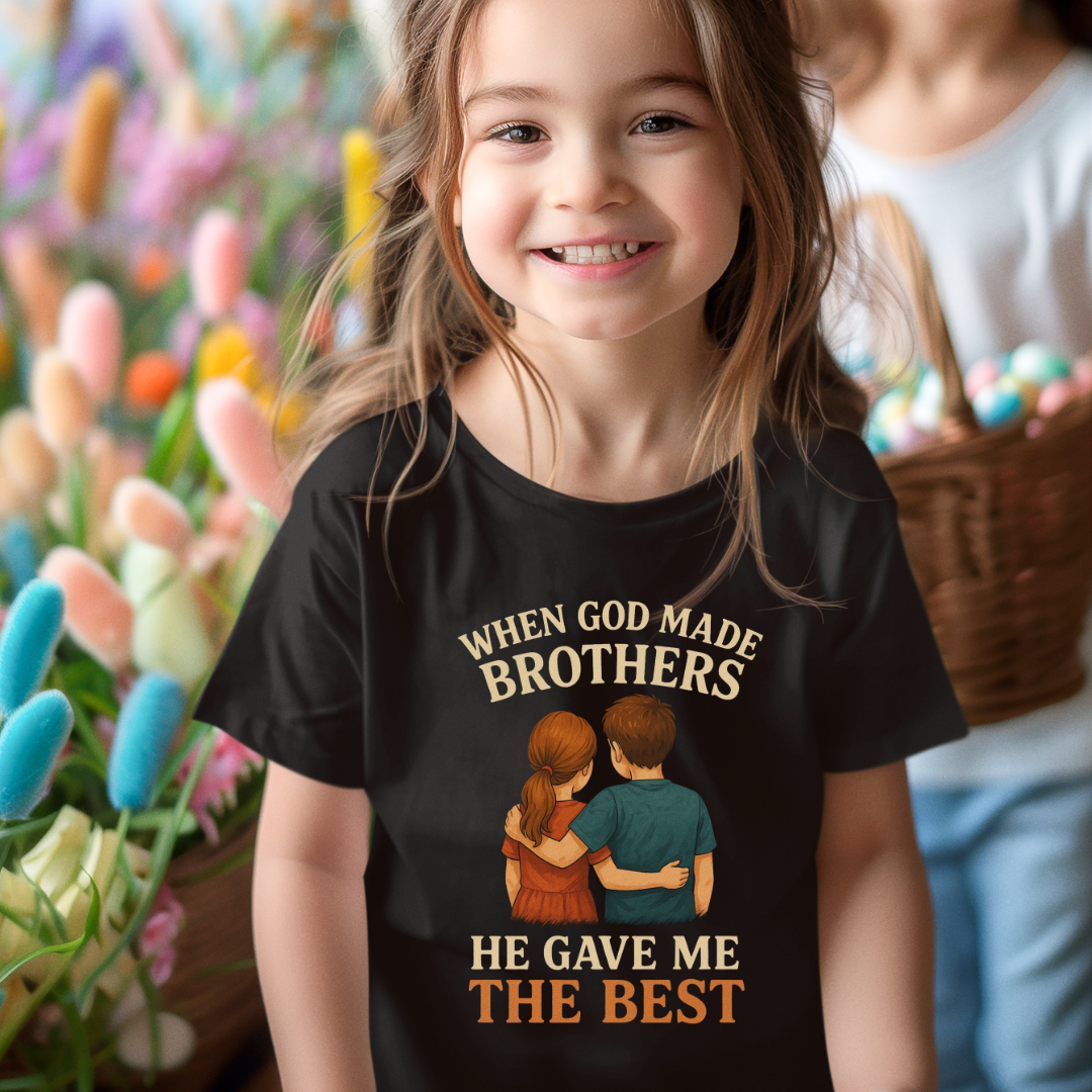 BEST BROTHER - GIRL KID TEE