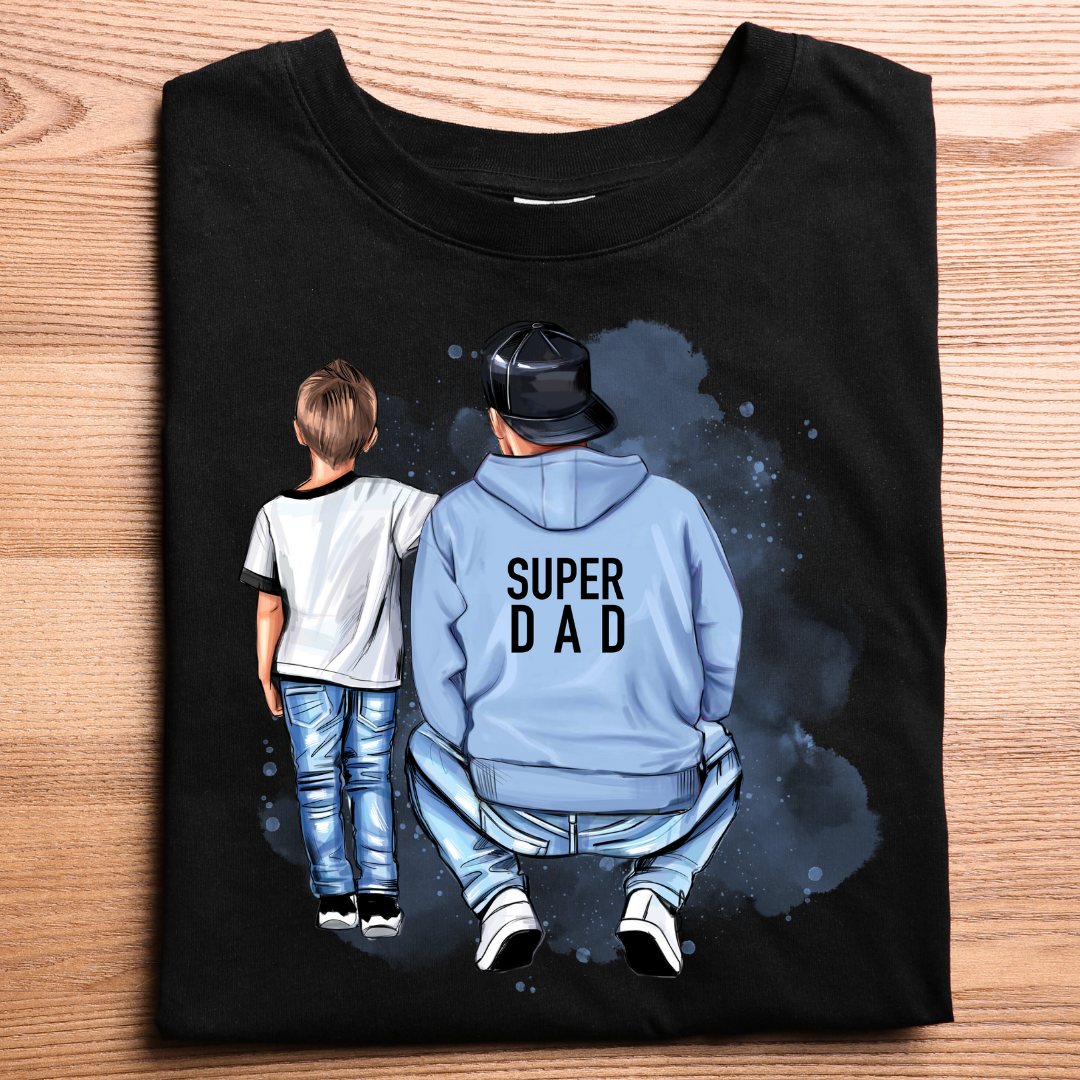 SUPER DAD WITH SON