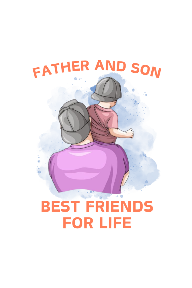 FATHER AND SON BEST FRIEND - KID SHIRT