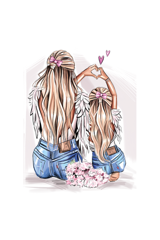 MOTHER DAUGHTER LOVE KIDS SHIRT