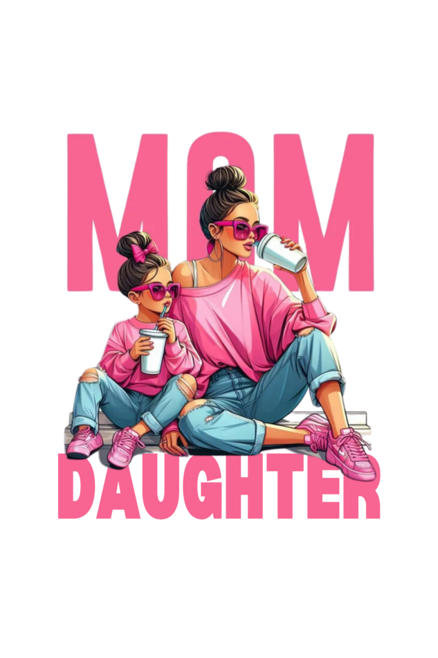 MOM DAUGHTER KIDS SHIRT