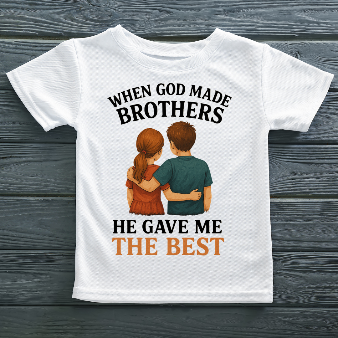 BEST BROTHER - GIRL KID TEE