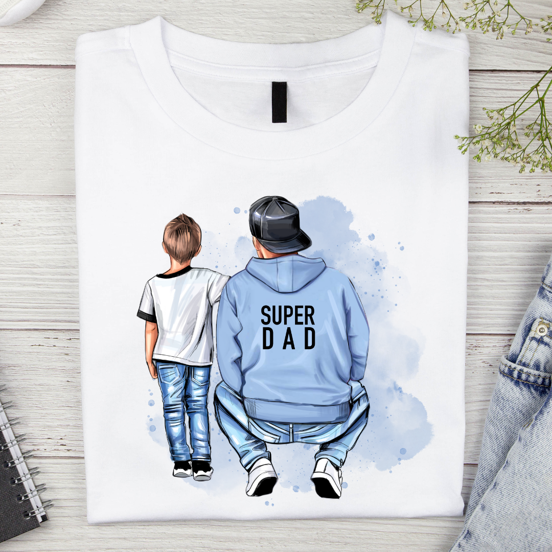 SUPER DAD WITH SON