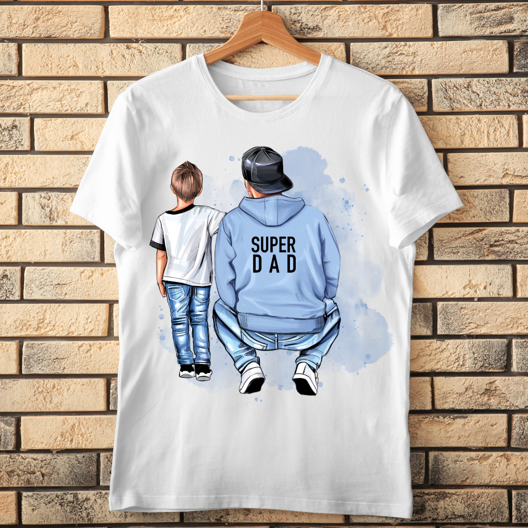 SUPER DAD WITH SON