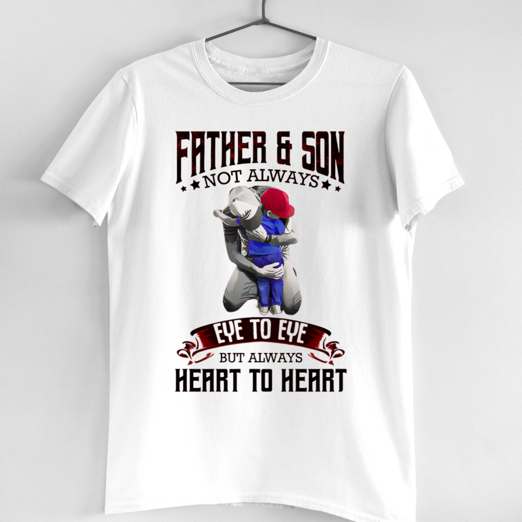 FATHER SON ALWAYS HEART TO HEART