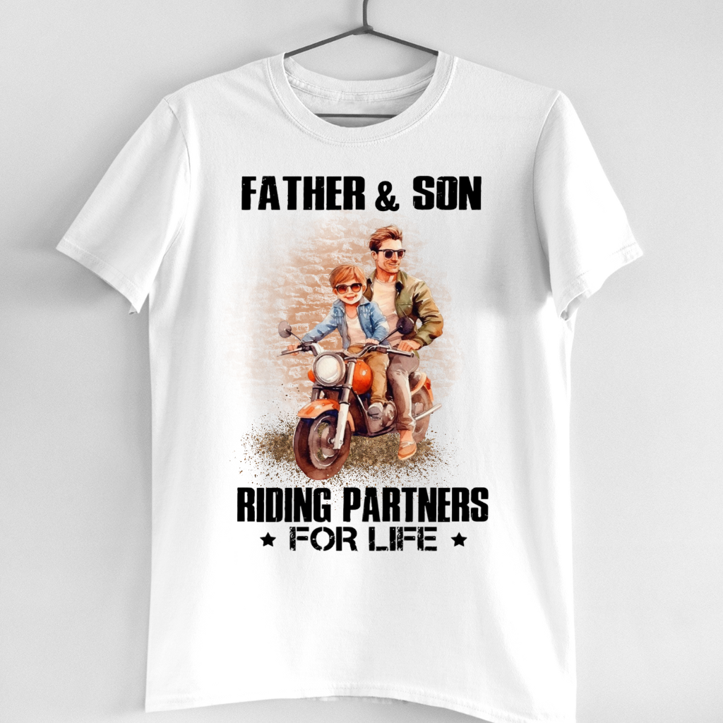 FATHER SON RIDING PARTNERS FOR LIFE