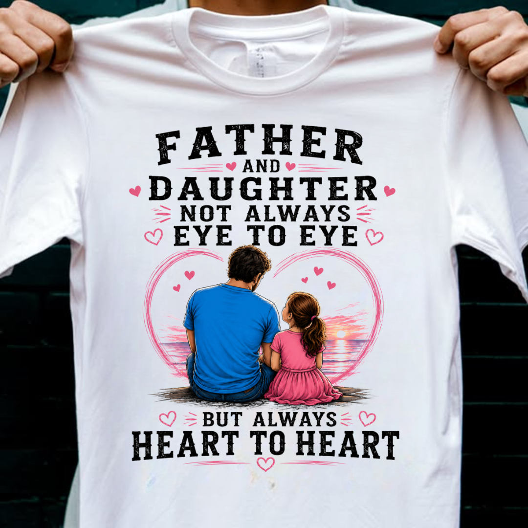 FATHER DAUGHTER HEART TO HEART