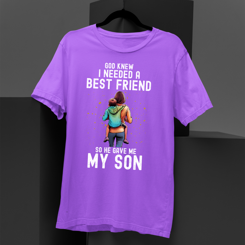 MOM SON HE GAVE ME BEST FRIEND