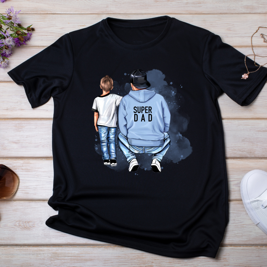 SUPER DAD WITH SON