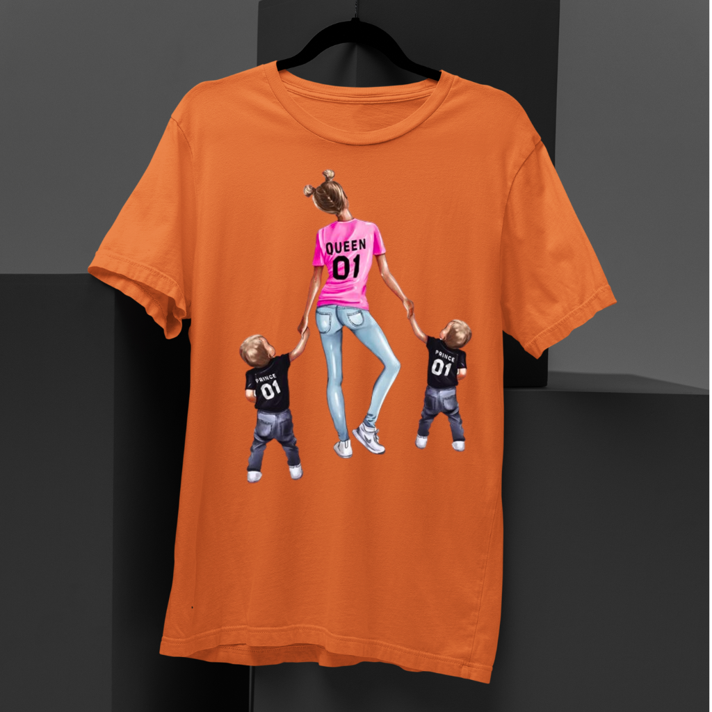 MOM QUEEN WITH TWO SONS