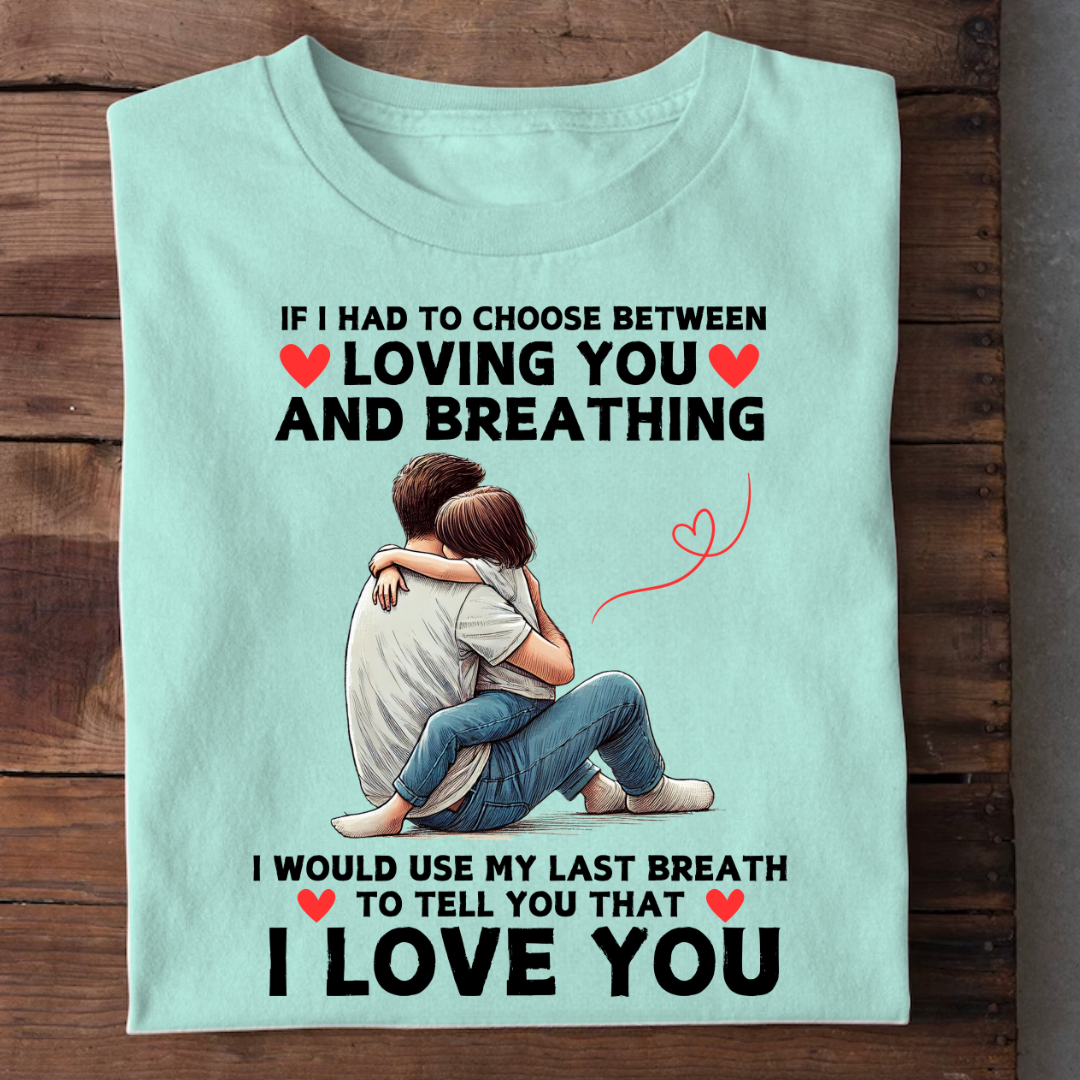 LOVING YOU AND BREATHING