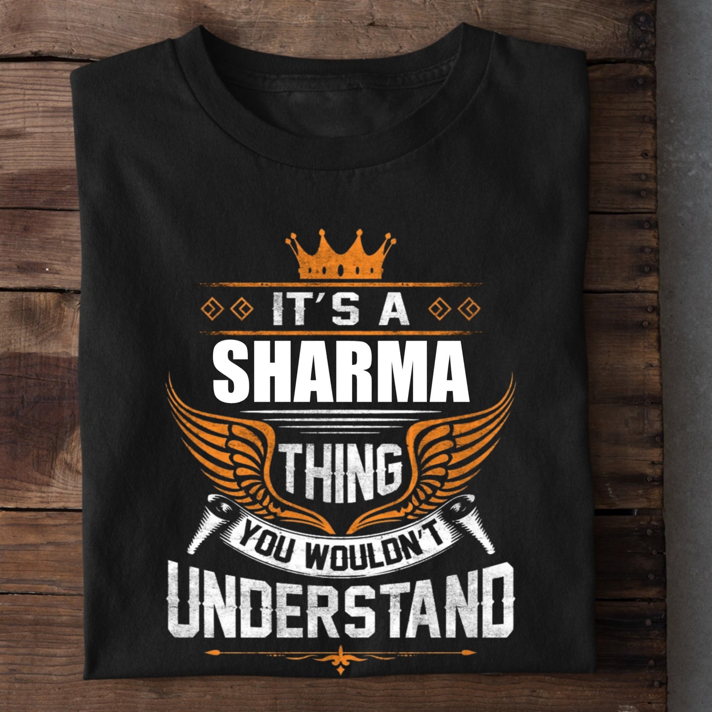 NAME/SURNAME HALF SLEEVE CUSTOM TEE