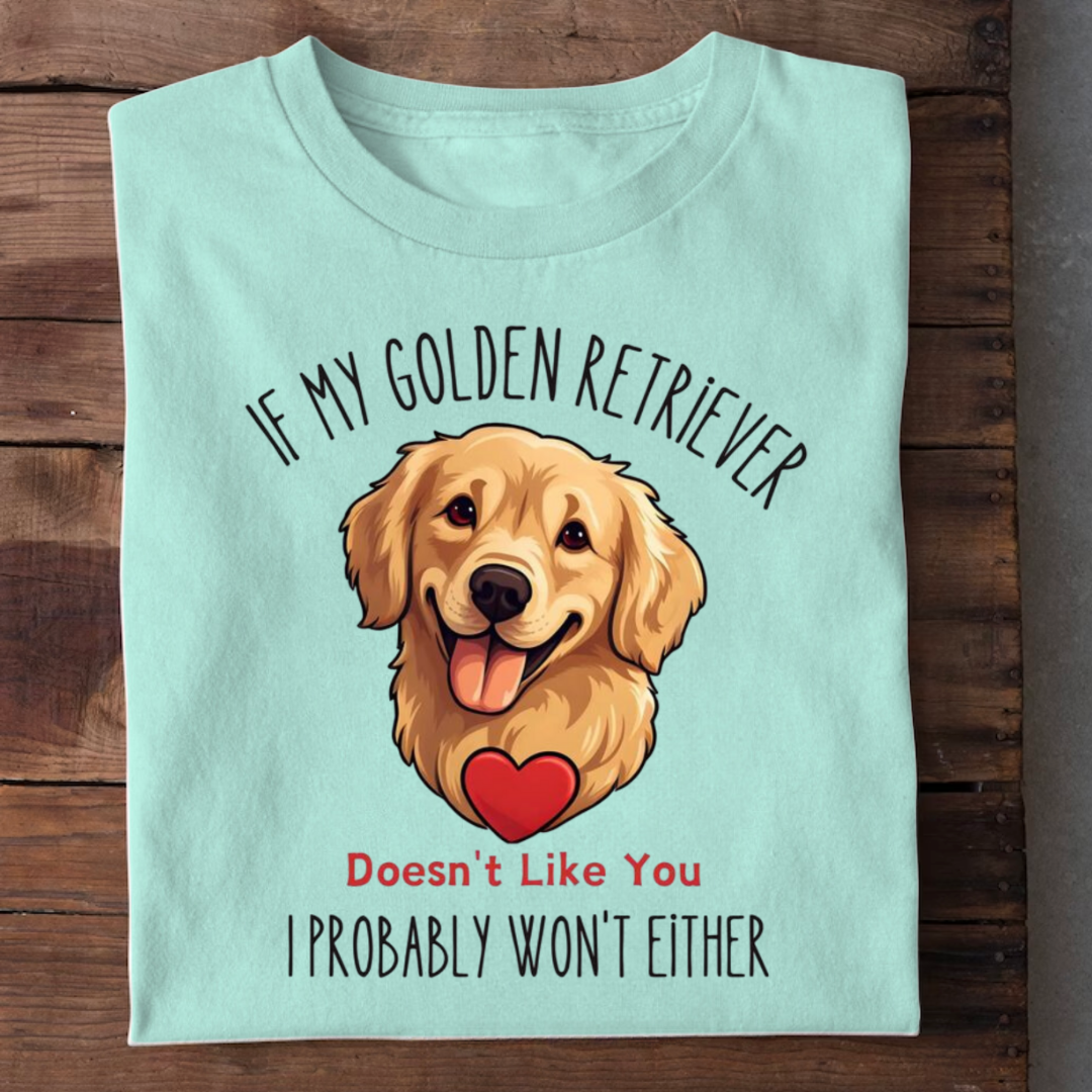 GOLDEN RETRIEVER DOESN'T LIKE YOU