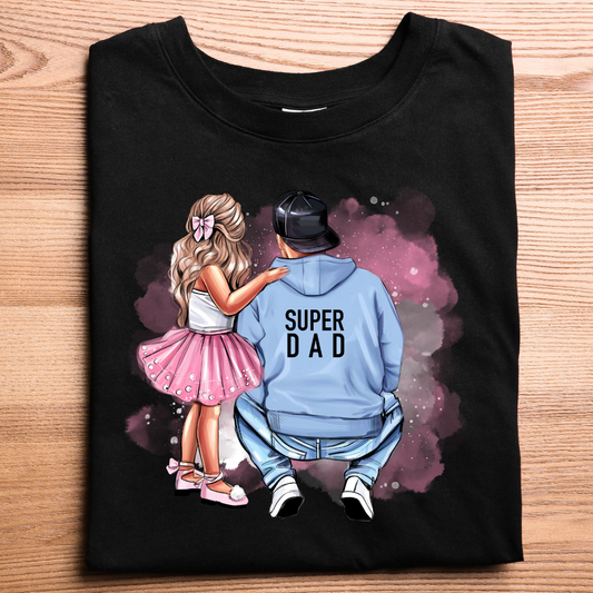 SUPER DAD WITH DAUGHTER