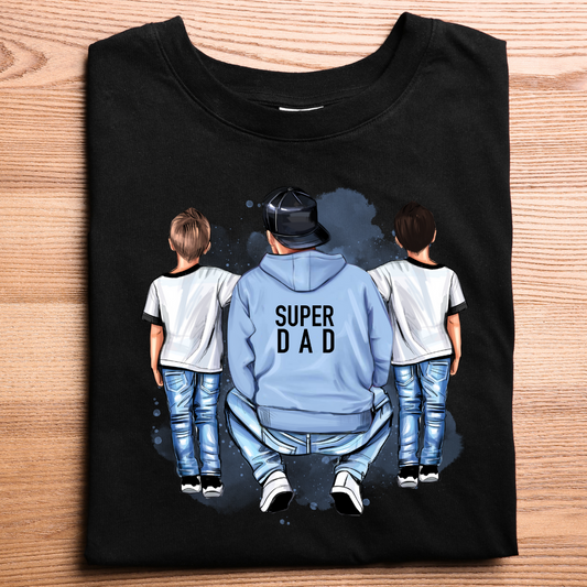 SUPER DAD WITH TWO SONS
