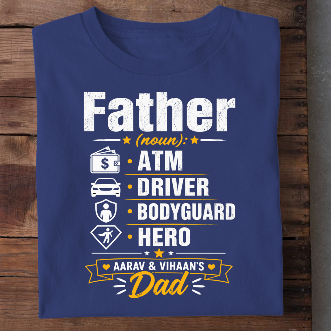 FATHER DEFINITION CUSTOMIZED TEE
