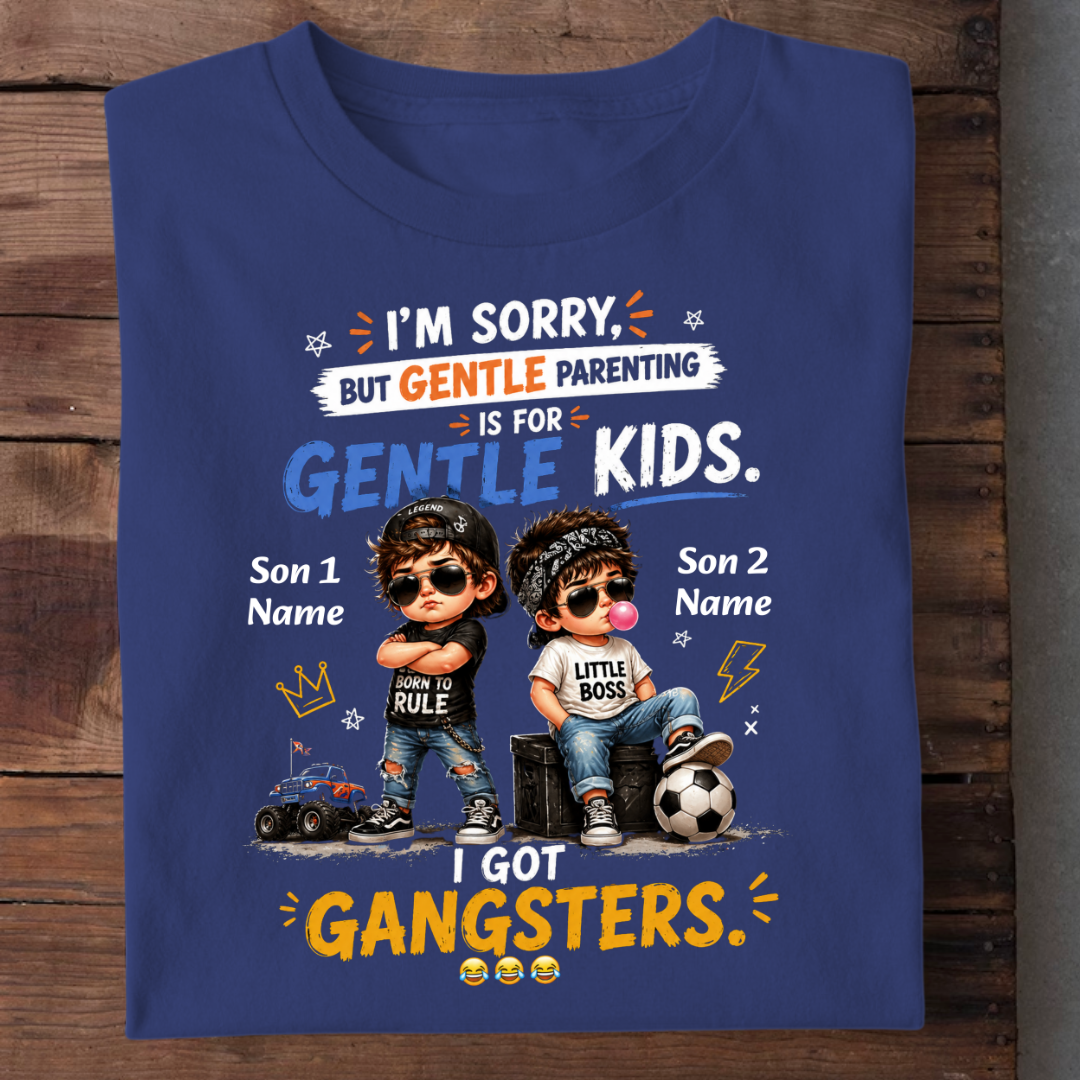 GANGSTER SONS CUSTOMIZED TEE