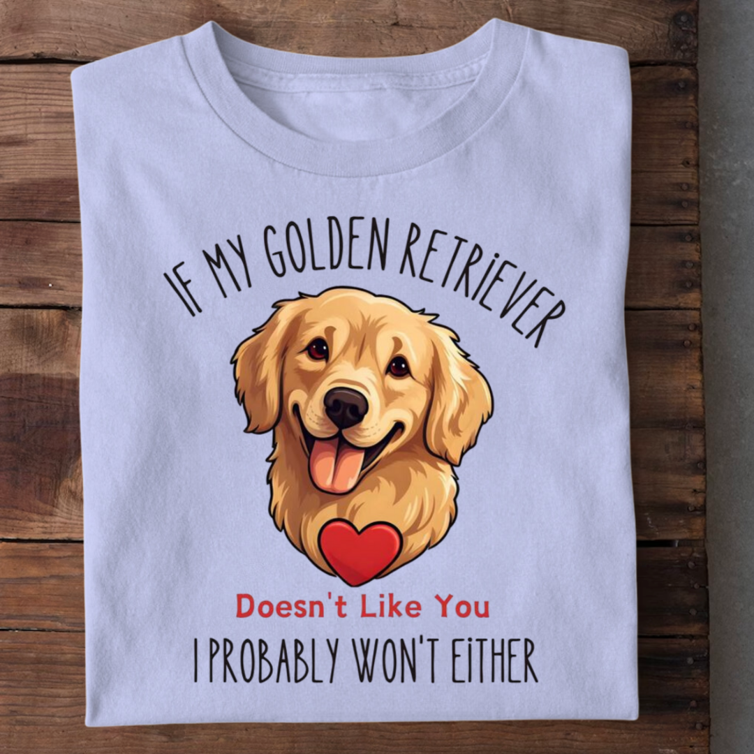 GOLDEN RETRIEVER DOESN'T LIKE YOU