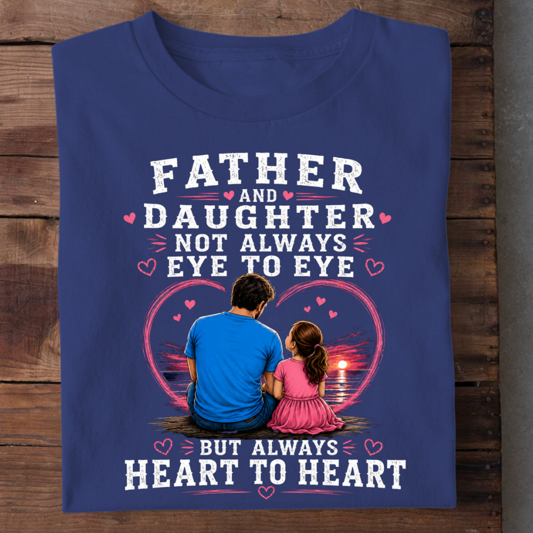 FATHER DAUGHTER HEART TO HEART