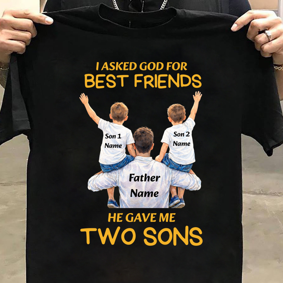 MY SON MY BEST FRIENDS CUSTOMIZED TEE