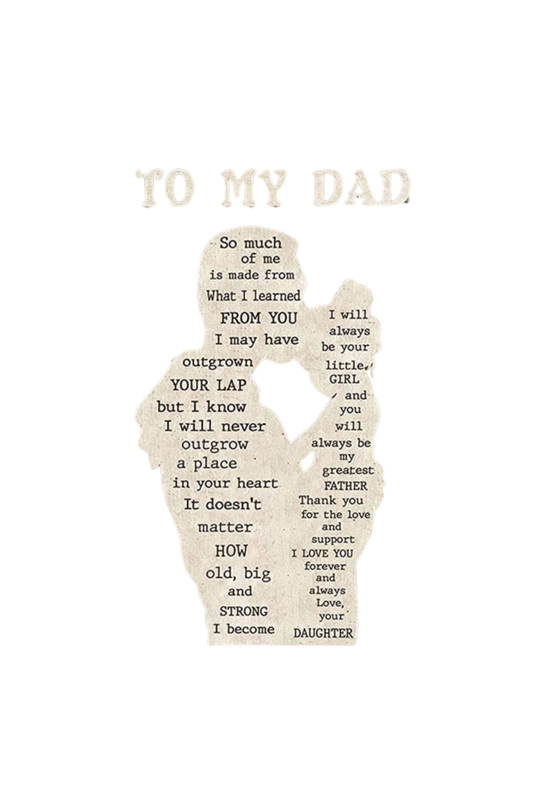 TO MY DAD KIDS SHIRT