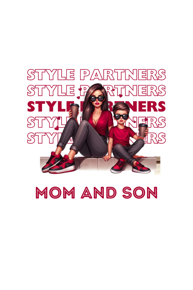 MOM SON STYLE PARTNERS KIDS SHIRT