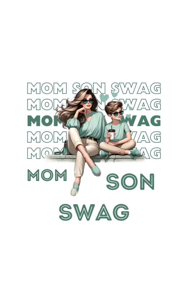 MOM SON SWAG KIDS SHIRT