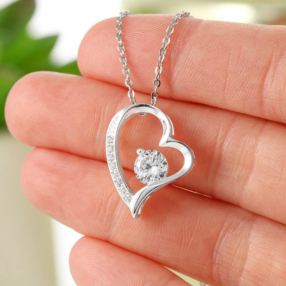 मेरी प्यारी पत्नी ❤️ – Heartfelt Necklace Gift Card for Wife