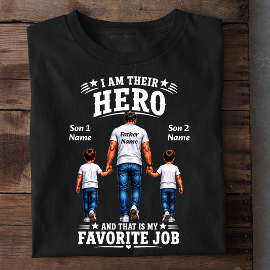 SONS HERO CUSTOMIZED TEE