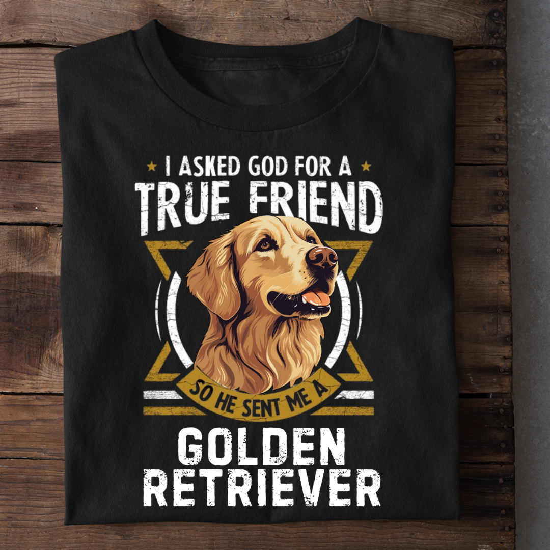 TRUE FRIEND GOLDEN RETRIEVER