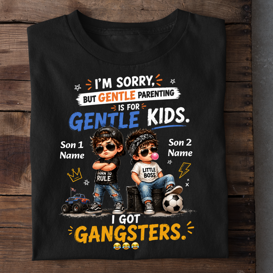 GANGSTER SONS CUSTOMIZED TEE