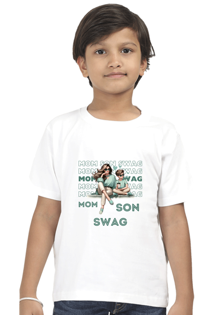 MOM SON SWAG KIDS SHIRT