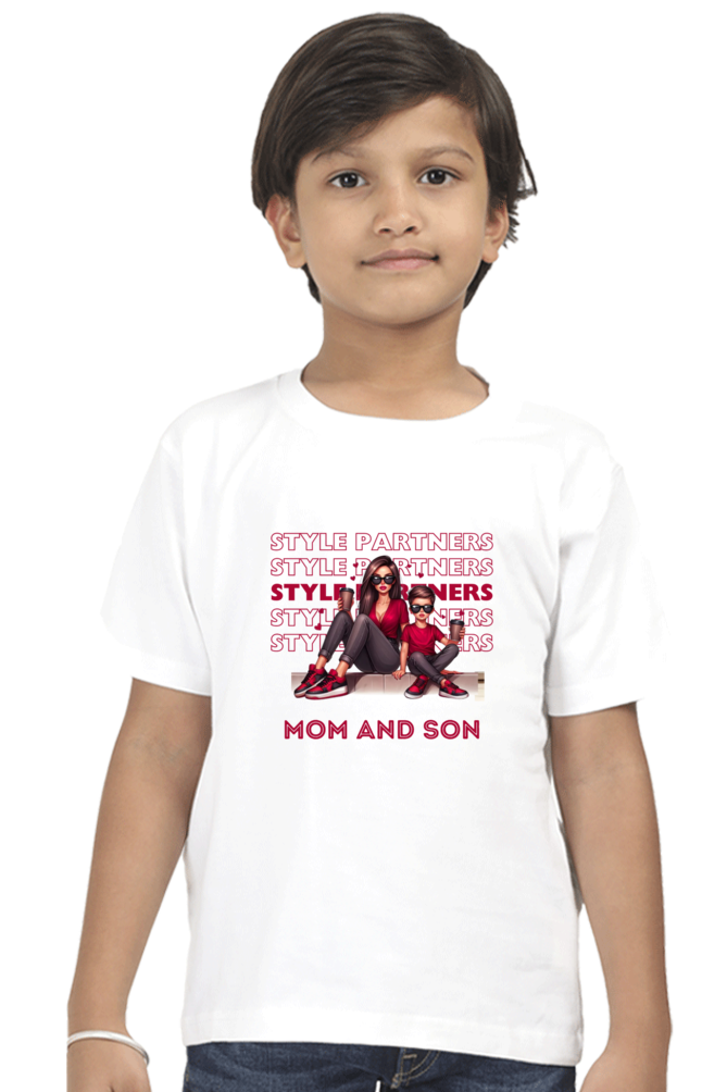 MOM SON STYLE PARTNERS KIDS SHIRT