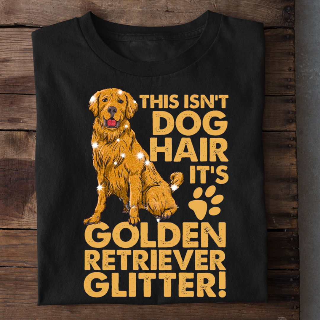 IT'S GOLDEN RETRIEVER GLITTER