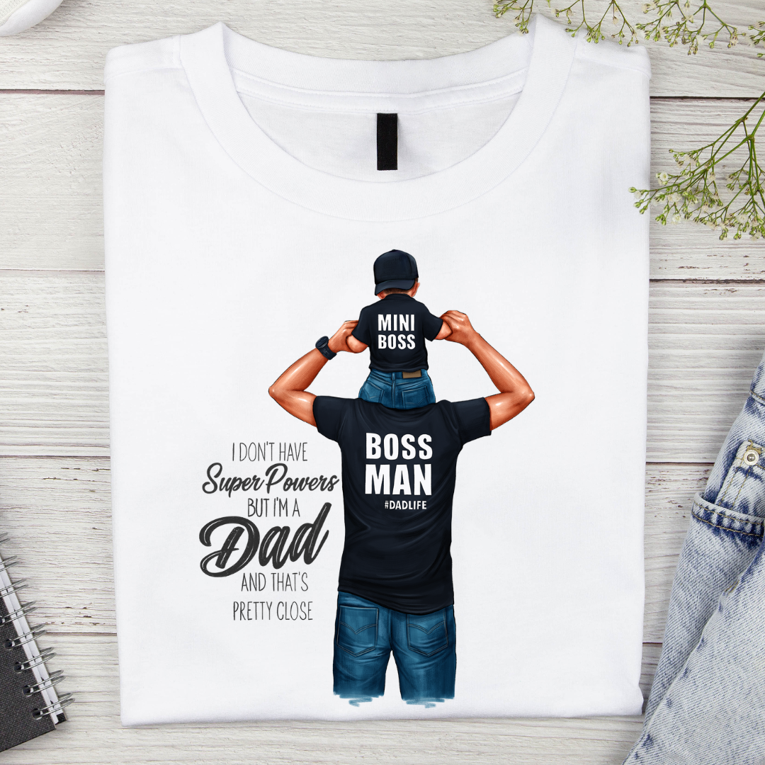 BOSS DAD LIFE SHIRT