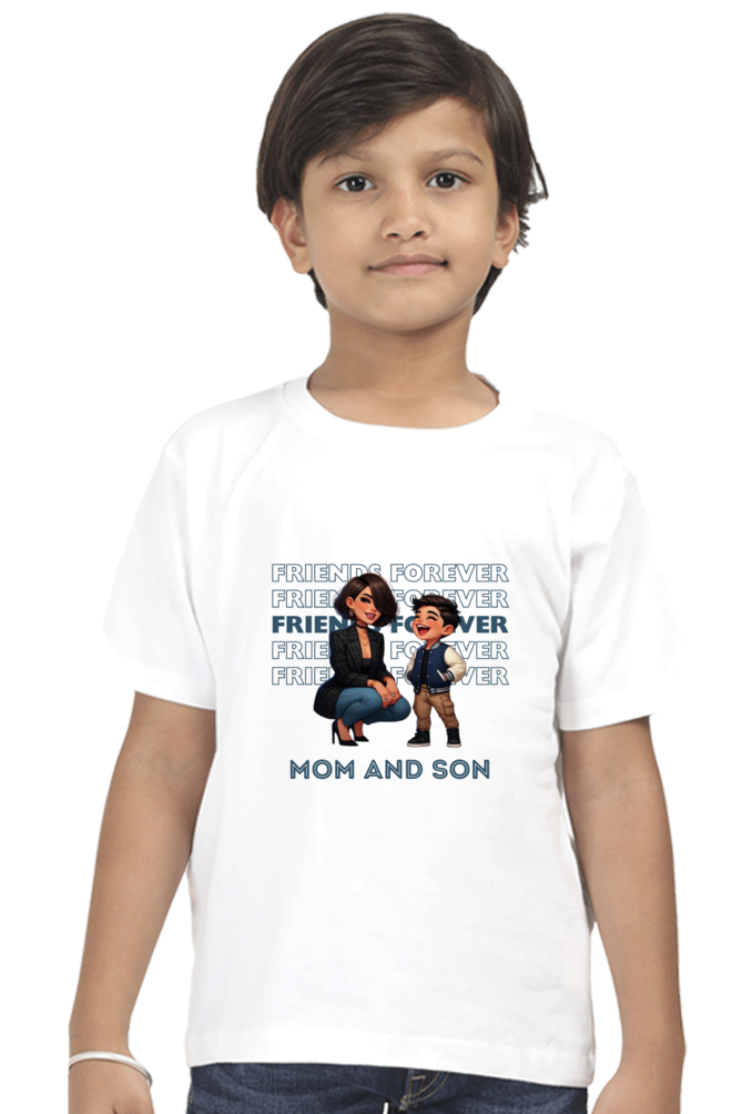 MOM SON FRIENDS FOREVER KIDS SHIRT