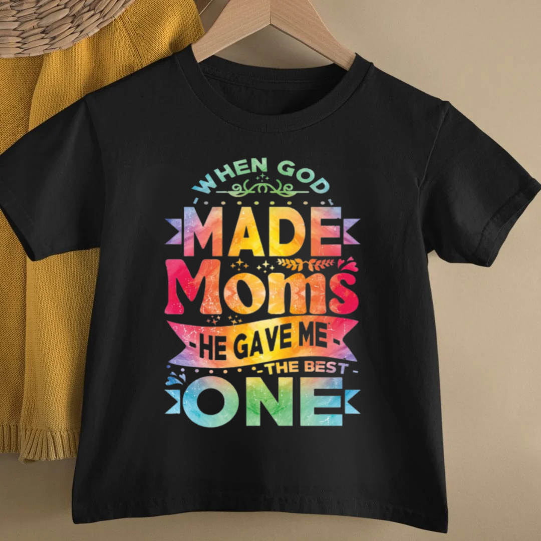 THE BEST MOM KIDS SHIRT