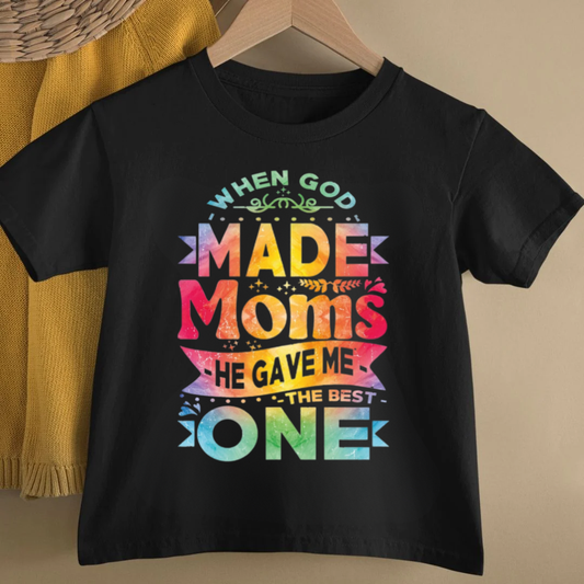 THE BEST MOM KIDS SHIRT