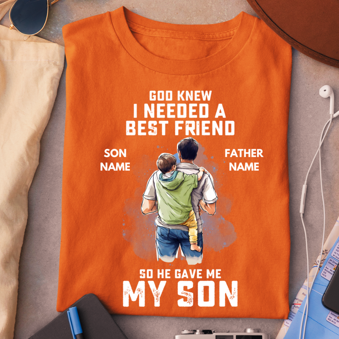HE GAVE ME MY SON CUSTOMIZED SHIRT