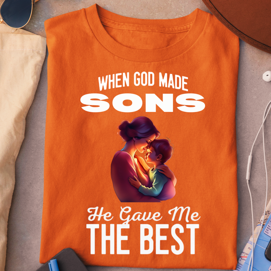 HE GAVE ME BEST SON - MOM SON