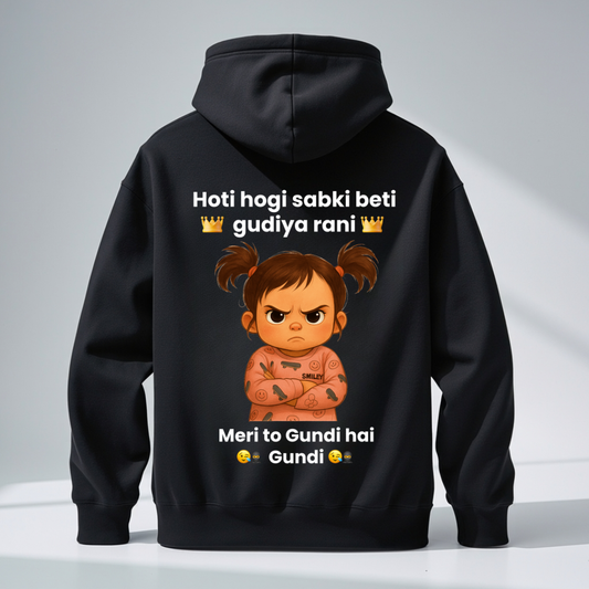 GUDIYA RANI BACK PRINT HOODIE