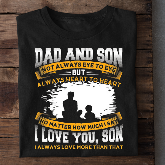 I LOVE YOU SON - DAD SON