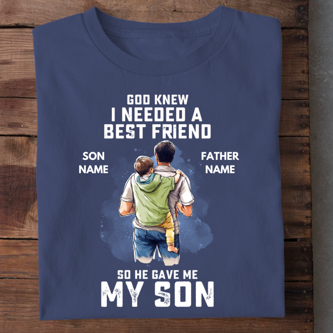 HE GAVE ME MY SON CUSTOMIZED SHIRT