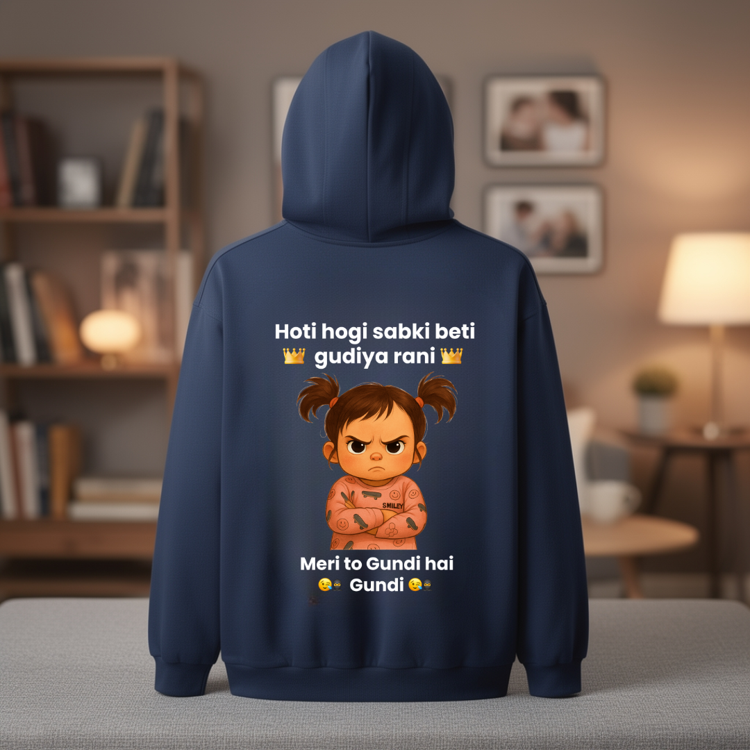GUDIYA RANI BACK PRINT HOODIE