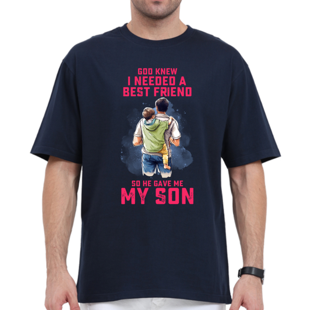 GAVE ME MY SON OVERSIZE SHIRT