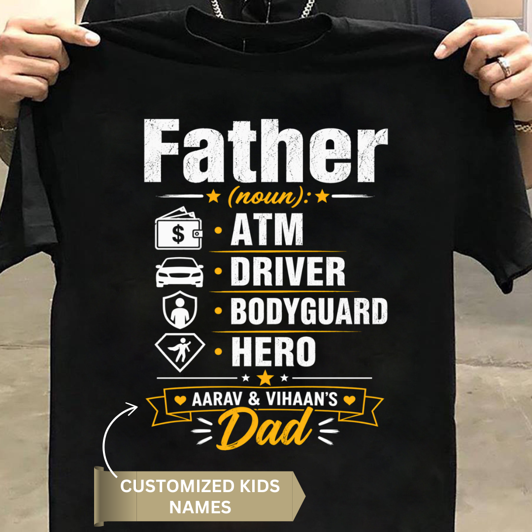 FATHER DEFINITION CUSTOMIZED TEE
