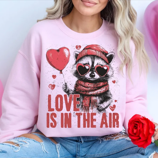 LOVE IS IN THE AIR SWEATSHIRT