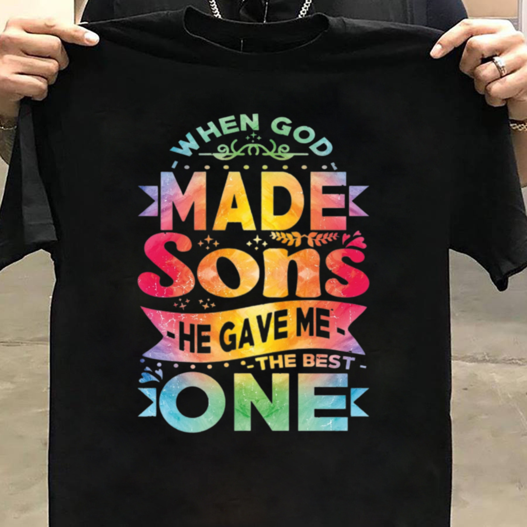 WHEN GOD MADE SONS GAVE BEST