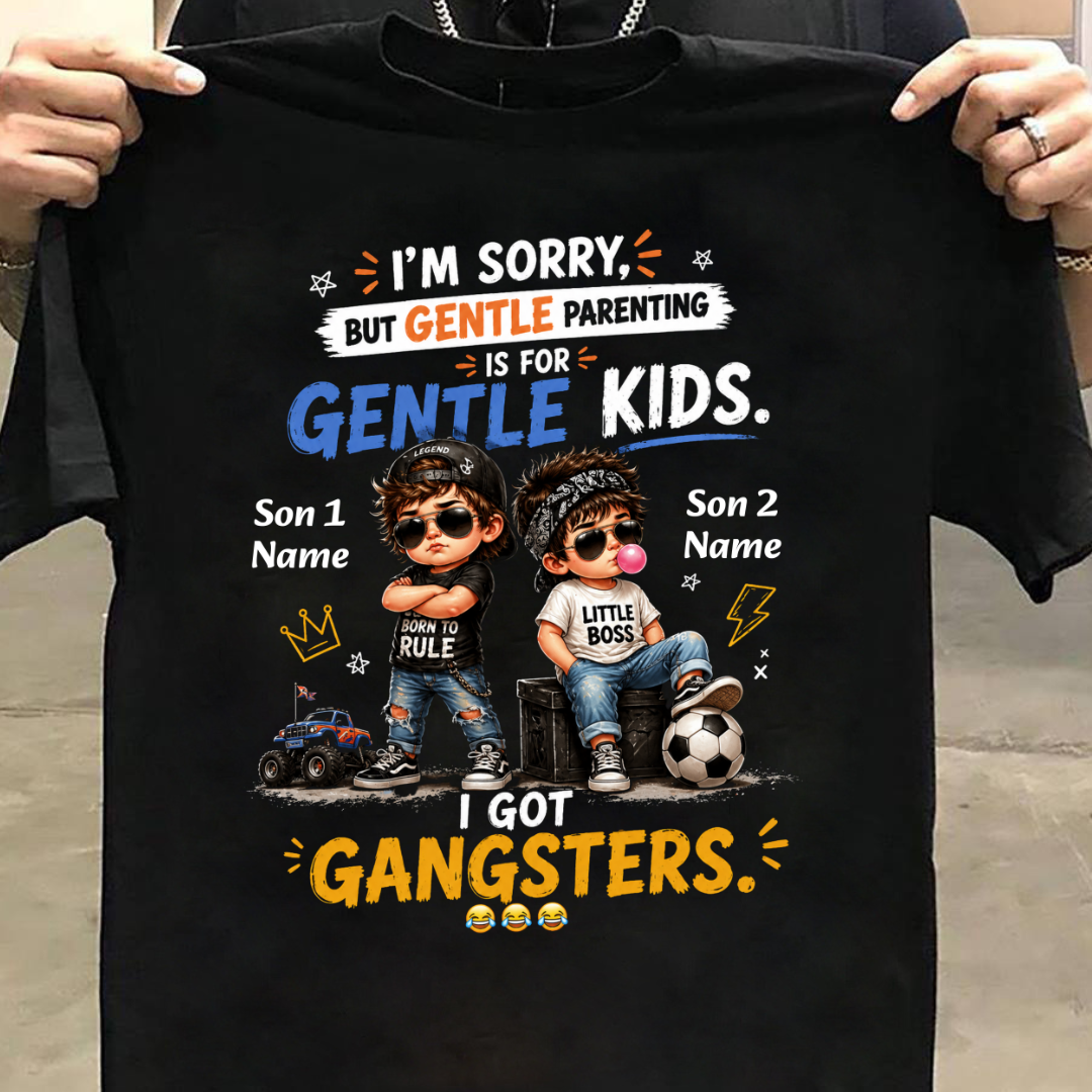 GANGSTER SONS CUSTOMIZED TEE