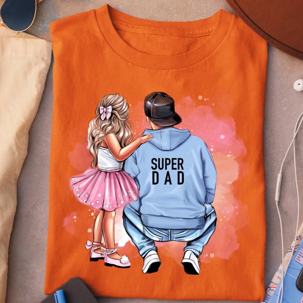 SUPER DAD AND DAUGHTER